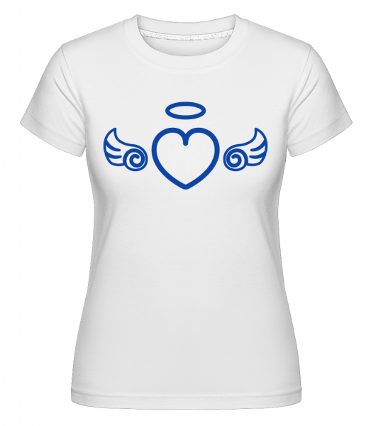 Angel Heart -  Shirtinator Women's T-Shirt - White - Vorn