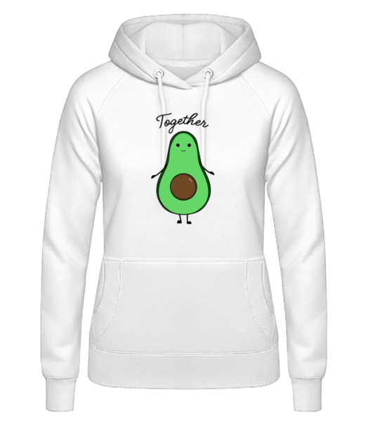 Together - Women's Hoodie - White - Front