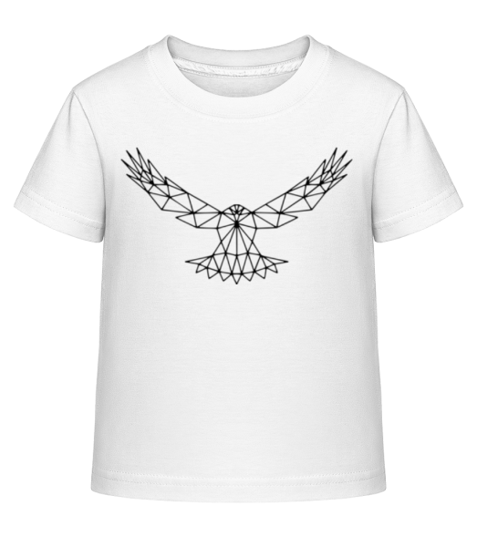 Polygon Eagle - Kid's Shirtinator T-Shirt - White - Front