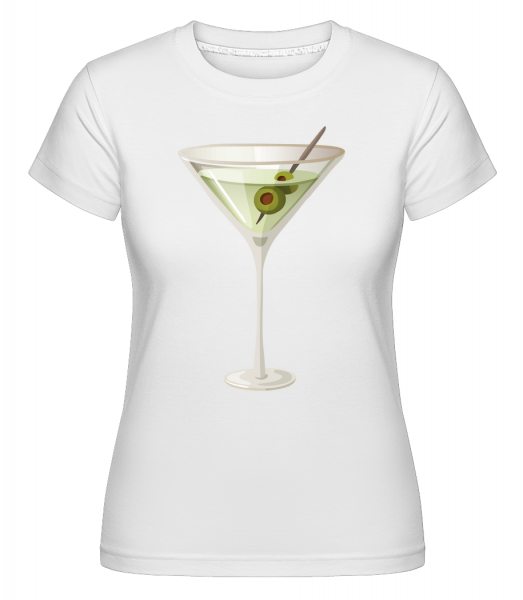 Cocktail -  Shirtinator Women's T-Shirt - White - Vorn