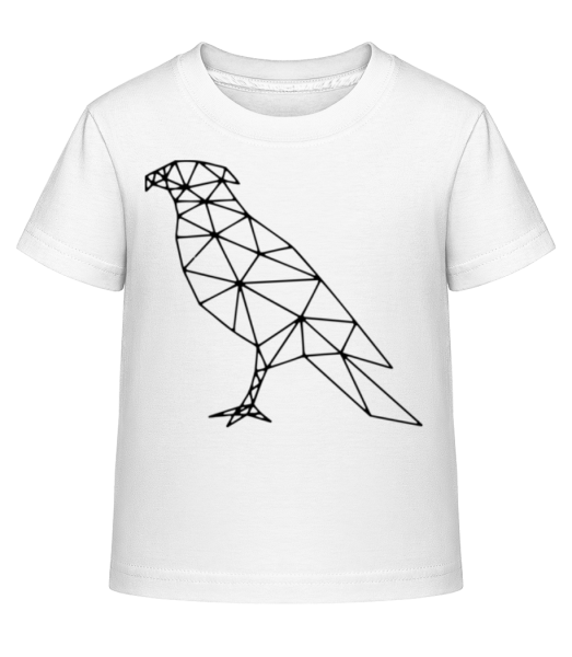 Polygon Hawk - Kid's Shirtinator T-Shirt - White - Front