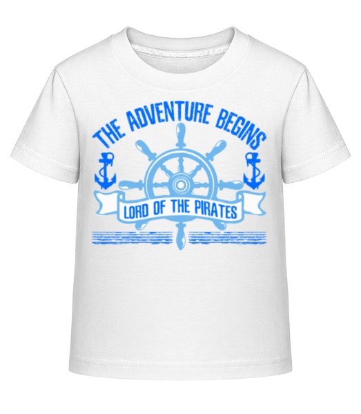Lord Of The Pirates Icon - Kid's Shirtinator T-Shirt - White - Front