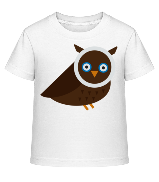 Owl Image - Kid's Shirtinator T-Shirt - White - Front