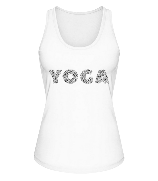 Yoga - Women's Organic Tank Top Stanley Stella - White - Front