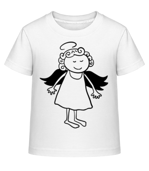 Christmas Angel - Kid's Shirtinator T-Shirt - White - Front