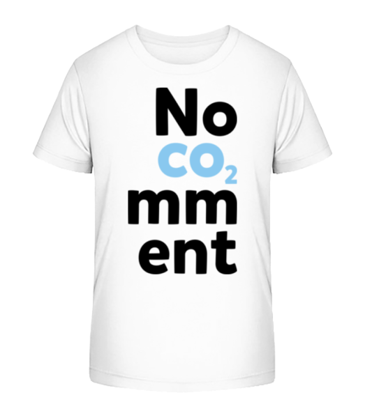 No Comment - Kid's Bio T-Shirt Stanley Stella - White - Front