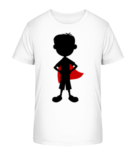 Superhero Brother - Kid's Bio T-Shirt Stanley Stella - White - Front